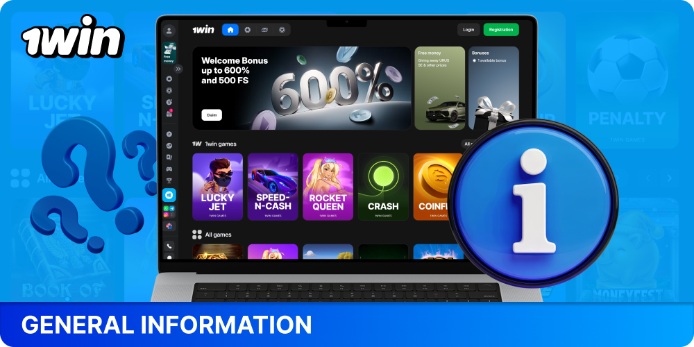 A brief overview of 1win Casino, including key technical and functional features