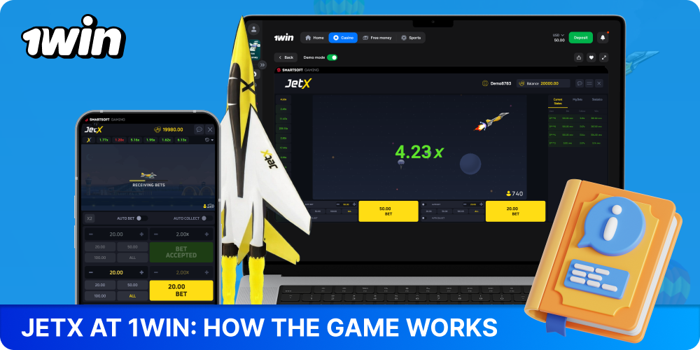 In the JetX game on 1win, the multiplier keeps increasing, so it’s important to cash out your bet before the round ends